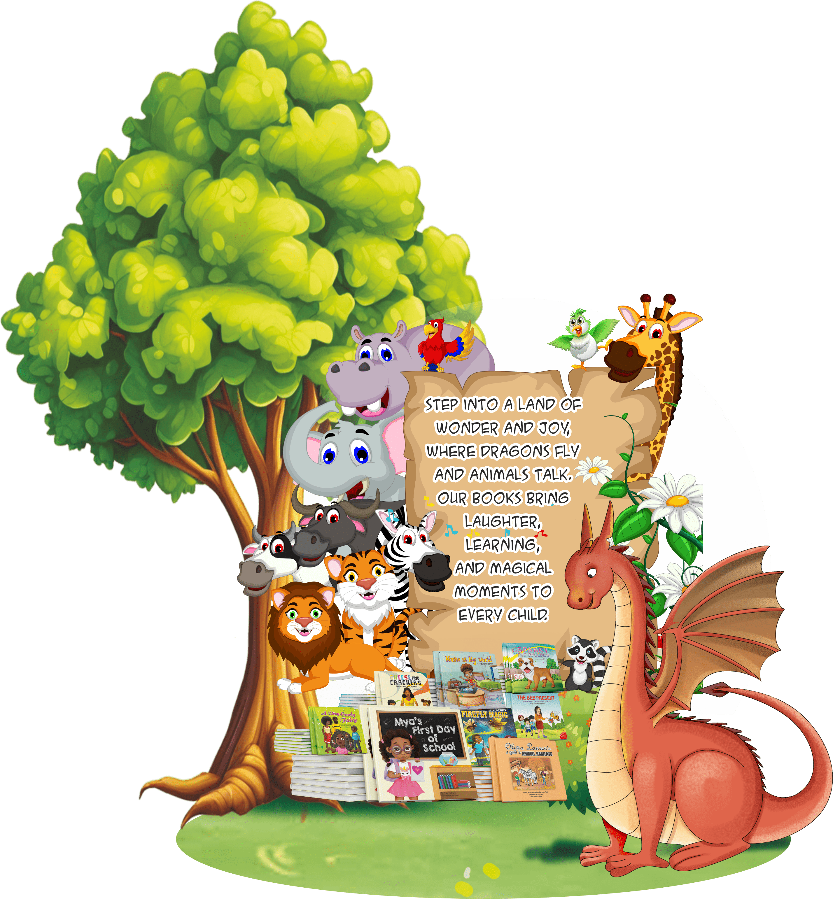 Professional children's book illustrator creating custom storybook art for self-publishing authors worldwide